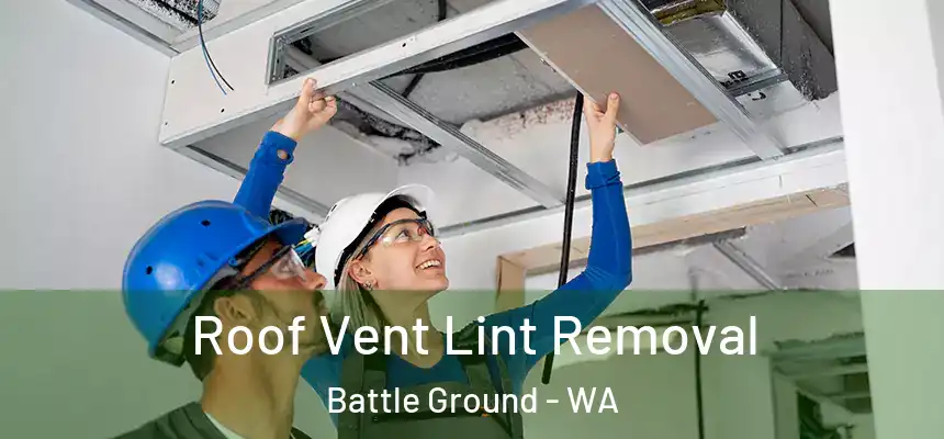Roof Vent Lint Removal Battle Ground - WA